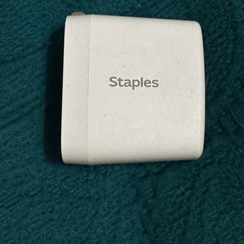 Staple White Wall Charger